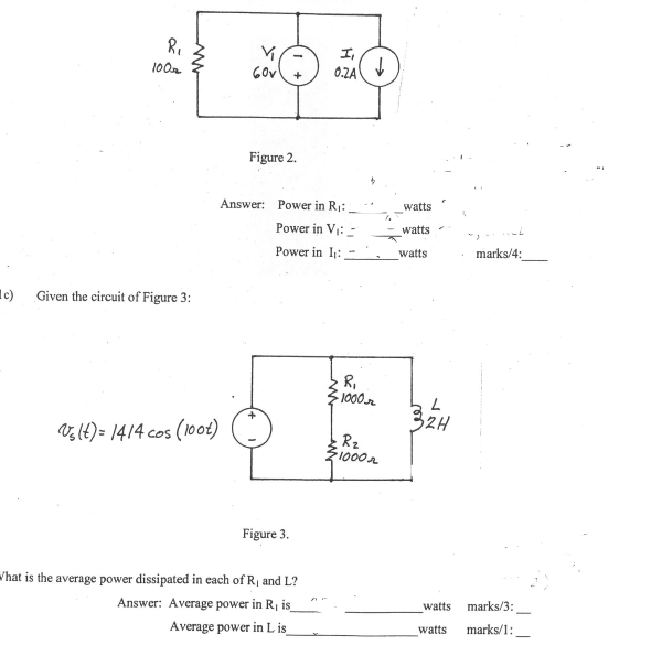 Solved R lon 2A Figure 2. Power in 11: Power in R Power in | Chegg.com