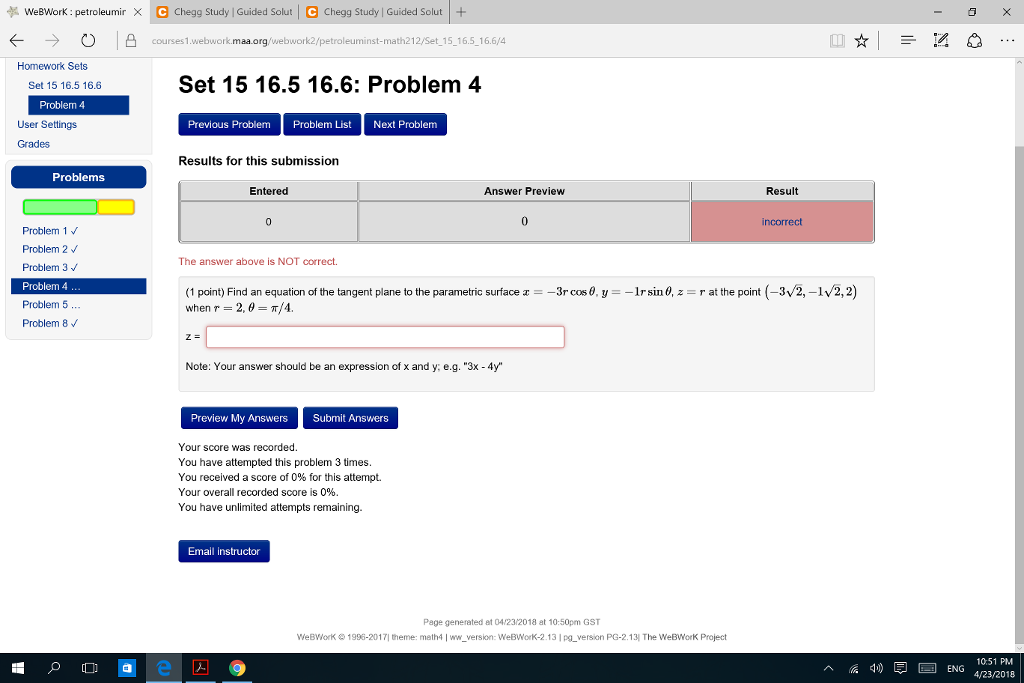 Solved WeBWork : Petroleumir Chegg Study | Guided Solut C | Chegg.com