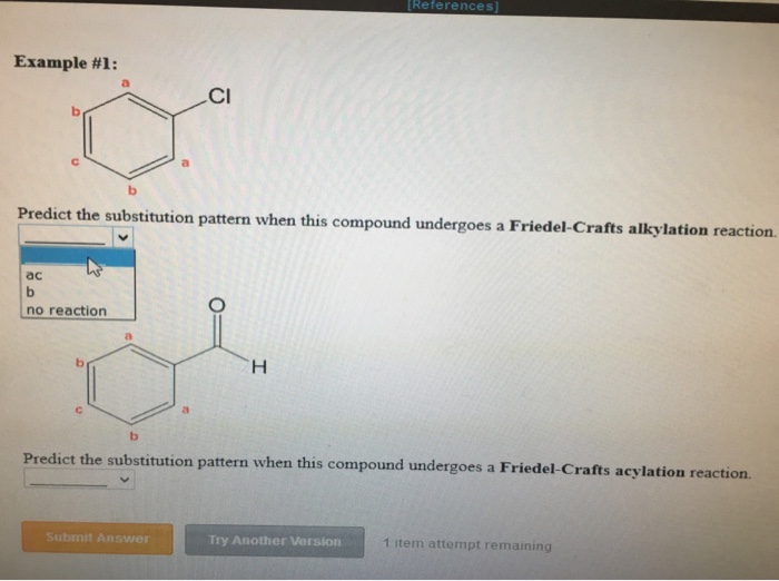 Solved Predict the substitution pattern when this compound | Chegg.com
