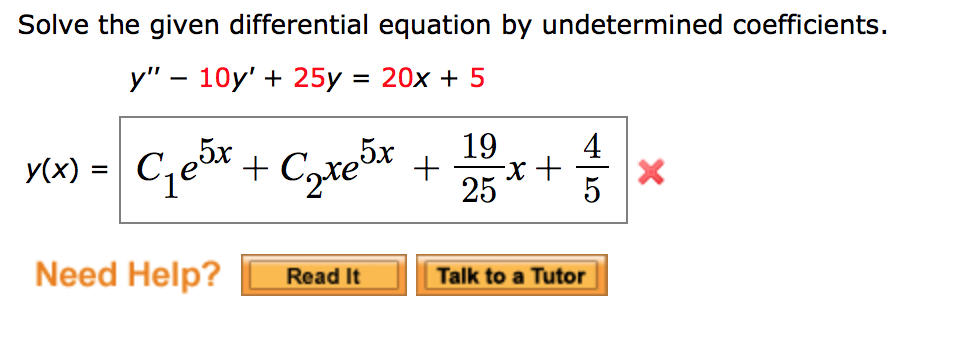 solve the differential equation calculator