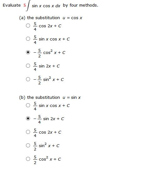 Solved: (c) The Identity Sin 2x = 2 Sin X Cos X (d) Integr... | Chegg.com