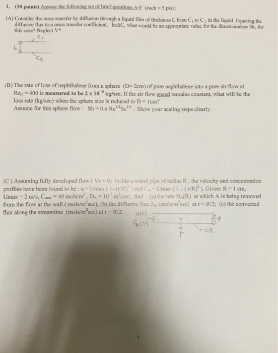 solved-consider-the-mass-transfer-by-diffusion-through-a-chegg