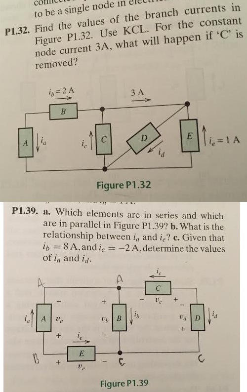 Solved Find The Values Of The Branch Currents In Figure | Chegg.com