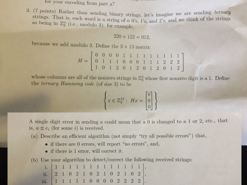 how to solve : string or binary data would Images... Other math Archive | March 06 2017 | Chegg.com