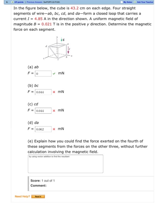 Solved In the figure below, the cube is 43.2 cm on each Solved In the figure below, the cube is 43.2 cm on each