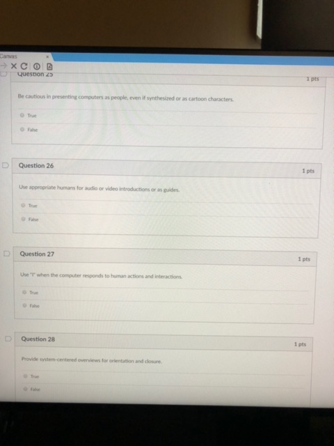 Solved D | Question 16 1 pts Which of the following is most | Chegg.com