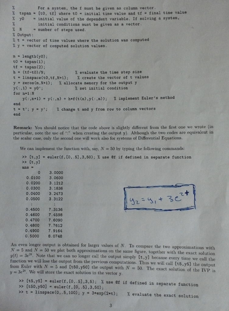 Solved Need to do problem 1 a-c in MAT lab. The objective is | Chegg.com