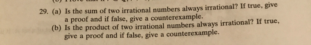 solved-29-a-is-the-sum-of-two-irrational-numbers-always-chegg