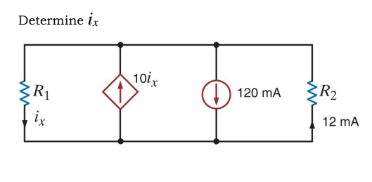 Solved Determine i_x | Chegg.com