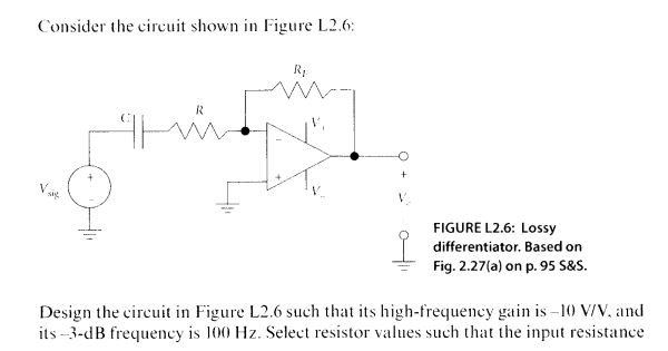 Solved Consider the circuit shown in Figure L2.6 FIGURE | Chegg.com