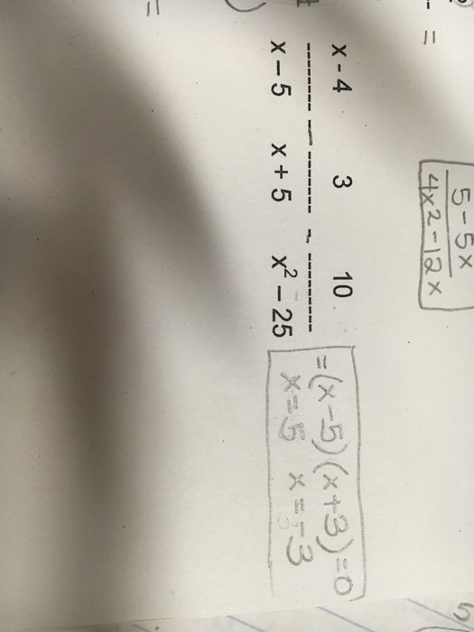 4 5 X 2 3X 2 5 0 visual data 4