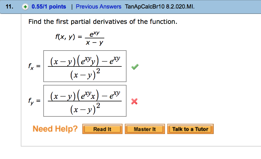 solved-find-the-first-partial-derivatives-of-the-function-chegg