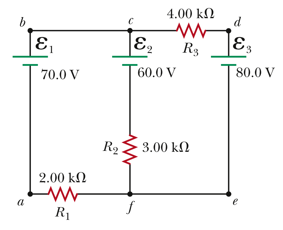 Solved For the given circuit diagram, find the current (in | Chegg.com