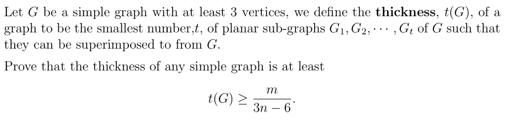 Solved Let G be a simple graph with at least 3 vertices, we | Chegg.com