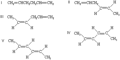 Solved Which diene would you expect to have the lowest heat | Chegg.com