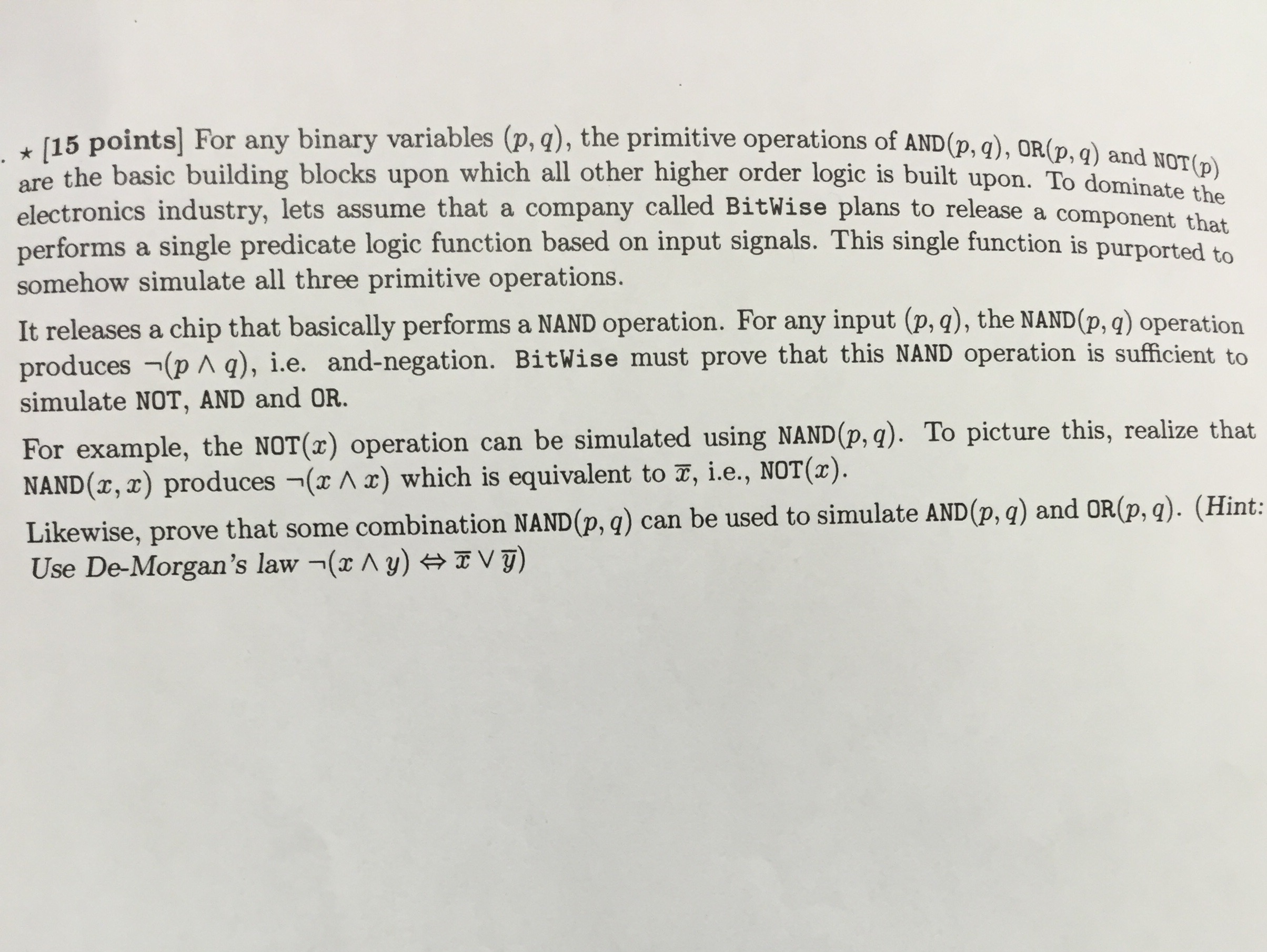 Solved Electrical/computer engineering math study question. | Chegg.com