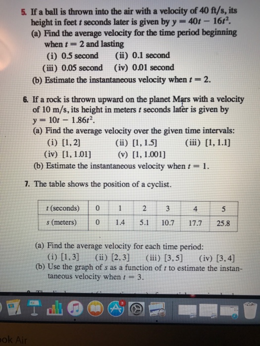 Solved If A Ball Is Thrown Into The Air With A Velocity Of | Chegg.com