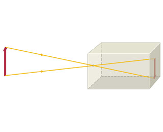 Solved You are building a pinhole camera, which uses a small | Chegg.com