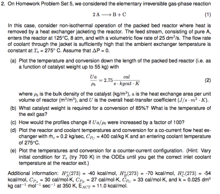 2. On Homework Problem Set 5, we considered the | Chegg.com