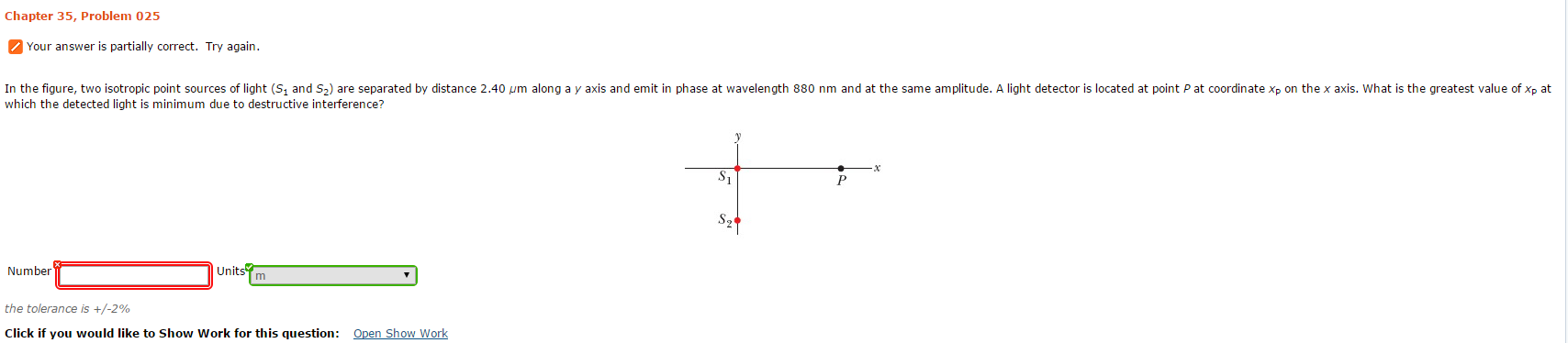 Solved In the figure, two isotropic point sources of light | Chegg.com