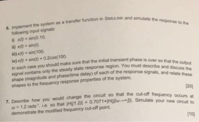 Solved Consider The Circuit Shown Below Which Consists Of A Chegg