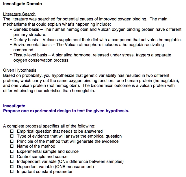 How To Write An Experimental Design Proposal