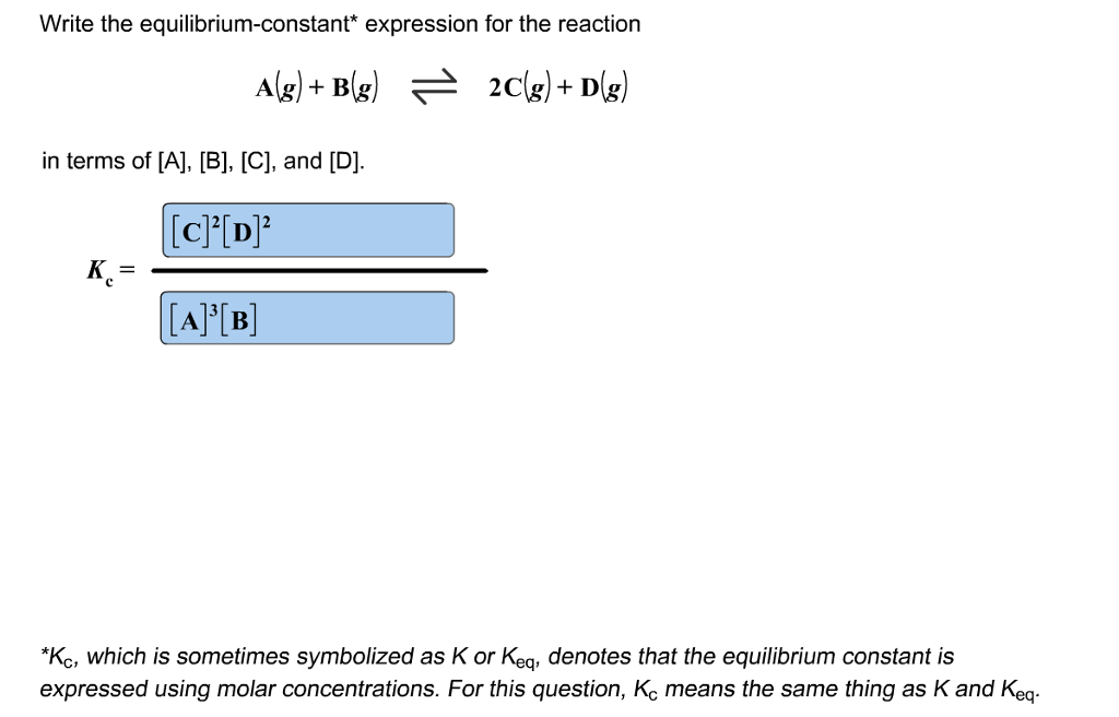 43+ equilibrium constant expression calculator AlbanyDexter