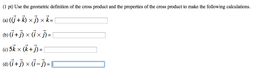 solved-use-the-geometric-definition-of-the-cross-product-and-chegg