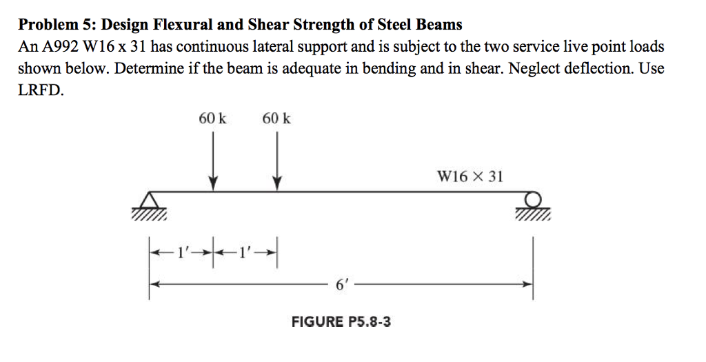 solved-problem-5-design-flexural-and-shear-strength-of-chegg