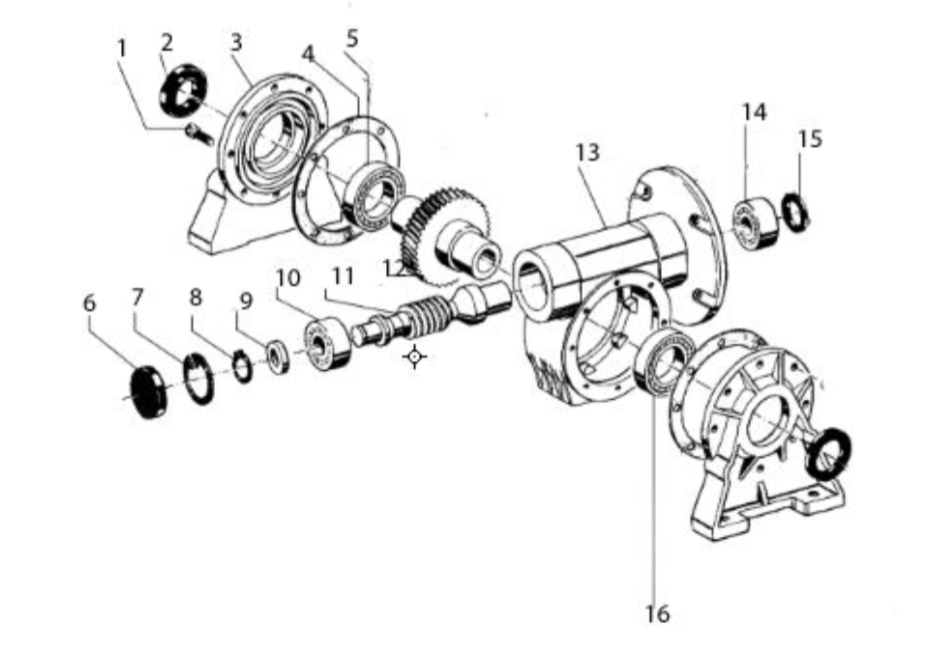 Solved An exploded view of the VF30 Gearbox is shown below