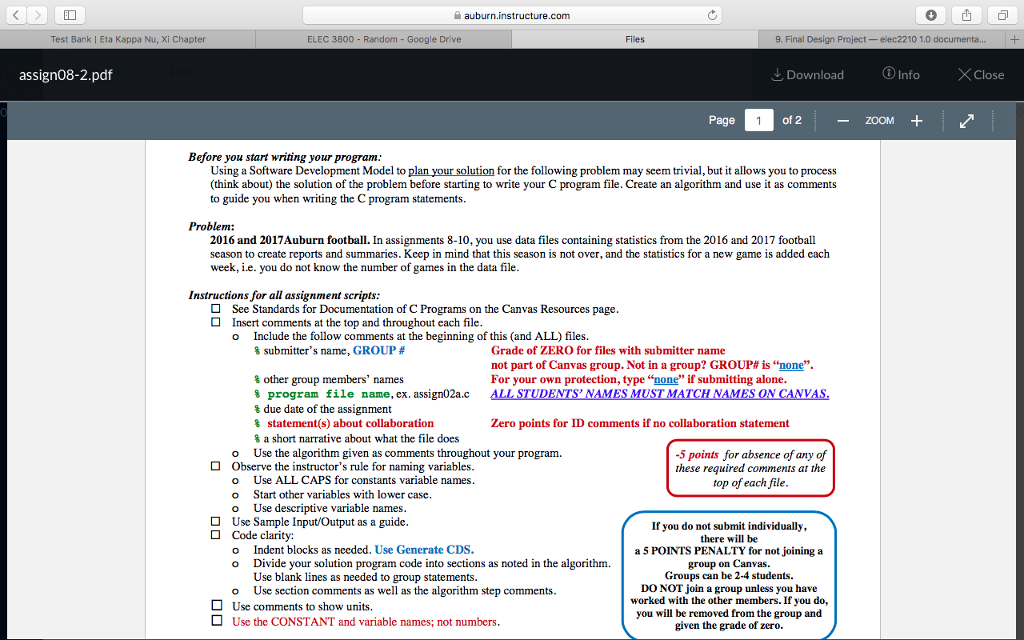 Test Bank Eta Kappa Nu, Xi