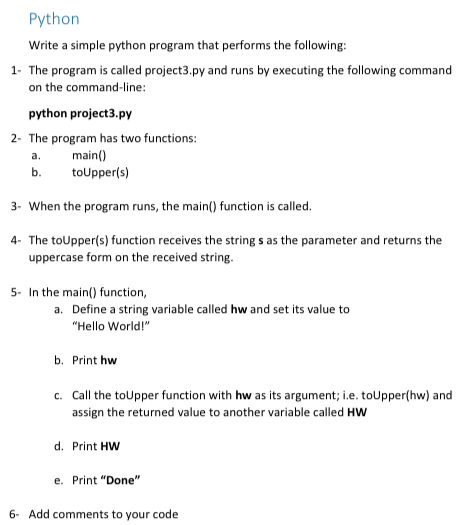 How Do I Write A Simple Python Program