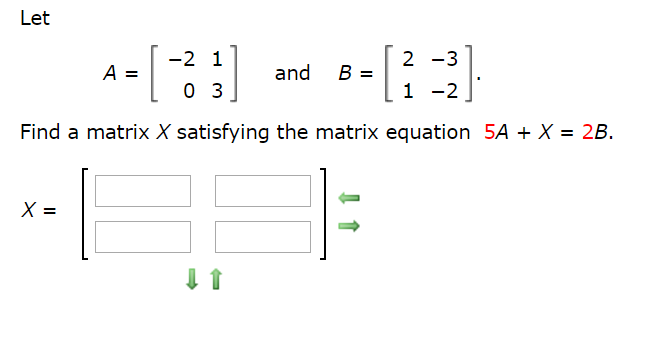 Find The Matrix A Satisfying The Matrix Equation Find The Matrix A Satisfying The Matrix Equation