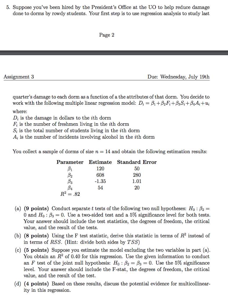 official dorm assignment document