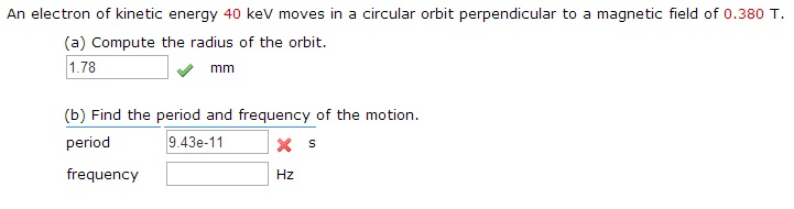 Solved An electron of kinetic energy 40 keV moves in a | Chegg.com