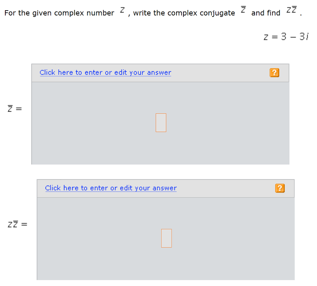 what is the complex conjugate of z 3 4i