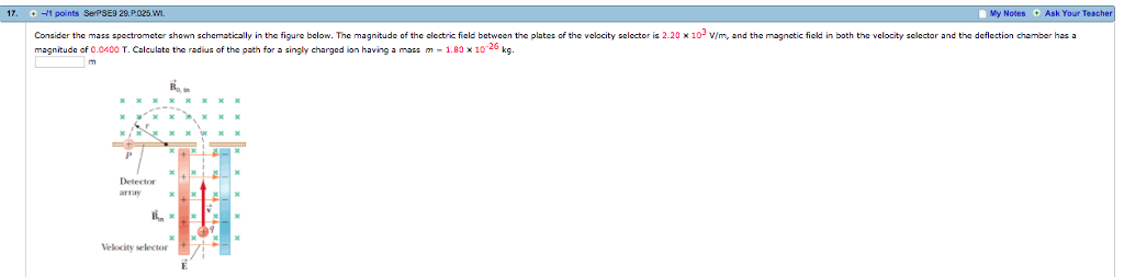 Solved 17 1 Points SerPSE9 29,P.025,wi. My Notes Ask Your | Chegg.com