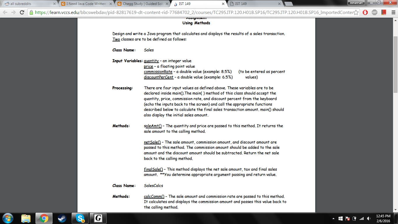 Solved I need help writing this code in java. It's a basic | Chegg.com image.