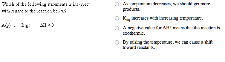 Solved Which Of The Following Statements Is Incorrect With | Chegg.com