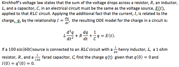 Solved Kirchhoff's voltage law states that the sum of the | Chegg.com