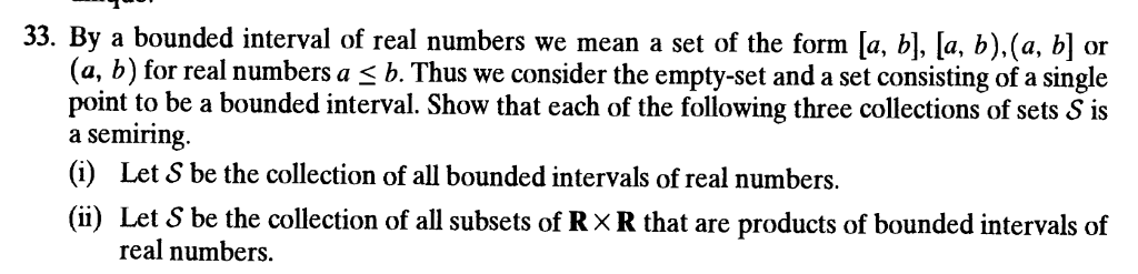 Solved By A Bounded Interval Of Real Numbers We Mean A Set | Chegg.com