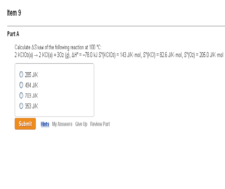 Solved Calculate As Total Of The Following Reaction At 100 Chegg Solved Calculate As Total Of The Following Reaction At 100 Chegg