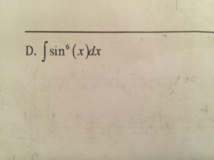 solved-integral-sin-6-x-dx-chegg