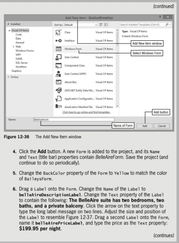 (continued) The screen images in the next steps | Chegg.com