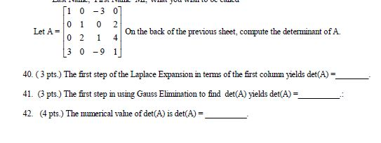 Solved Linear Algebra Can I get both solution and the | Chegg.com