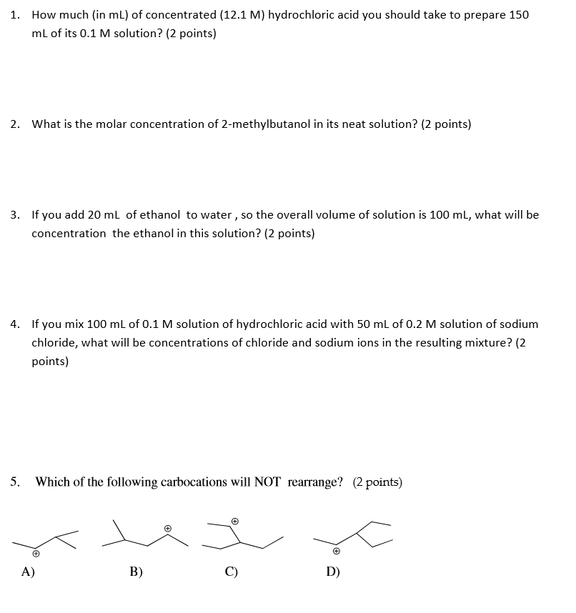 solved-1-how-much-in-ml-of-concentrated-12-1-m-chegg