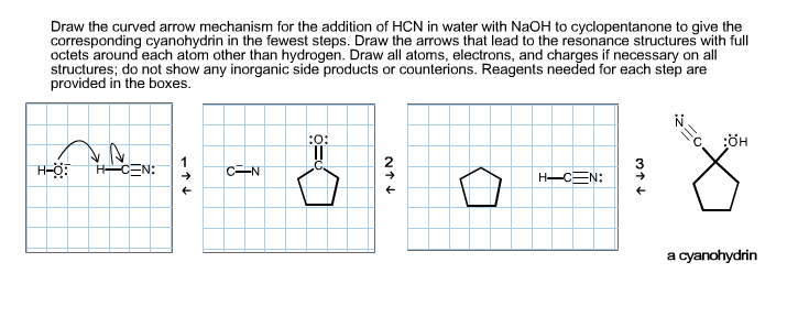 Solved Draw the curved arrow mechanism for the addition of | Chegg.com