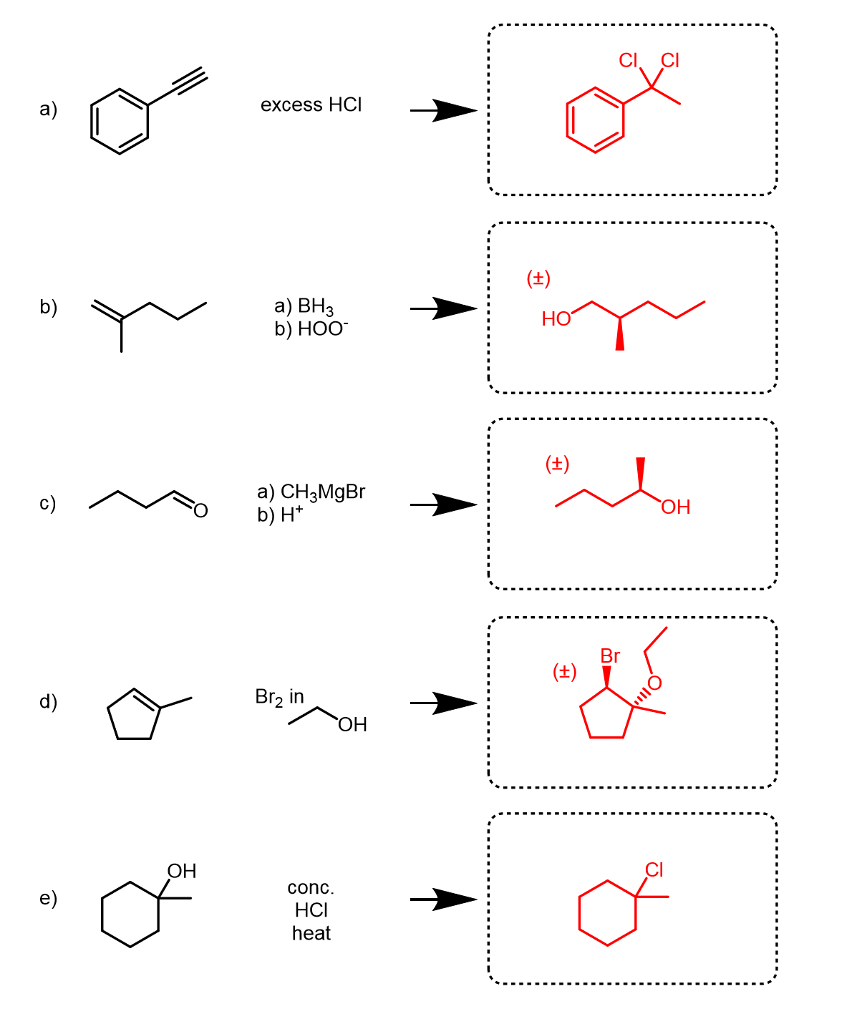 Solved Explain how to find the major organic product. The