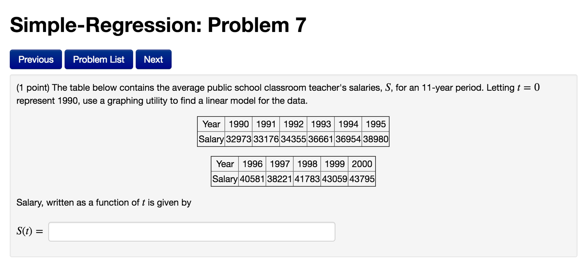 Solved (1 point) A study was conducted to detemine whether | Chegg.com