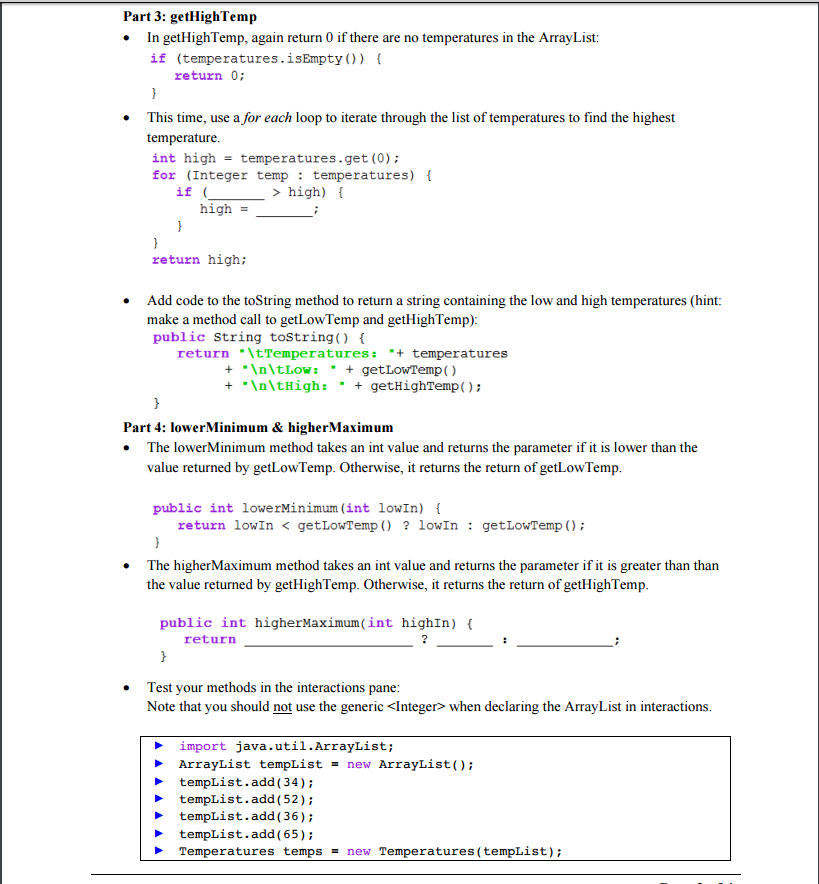 Solved Java please help, I am very confused on how to | Chegg.com